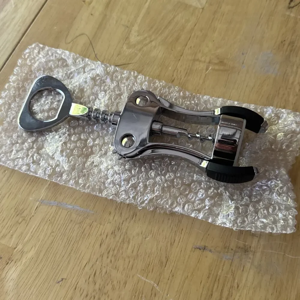 Heavy Duty Zinc Alloy Wing Corkscrew Wine & Beer Bottle Opener